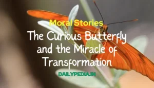 Moral Stories: The Curious Butterfly and the Miracle of Transformation