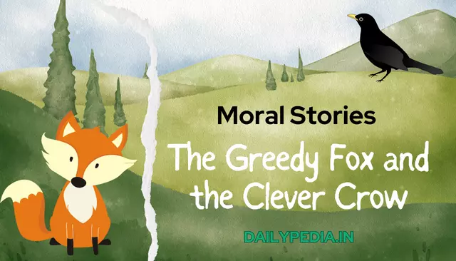 Moral Stories: The Greedy Fox and the Clever Crow