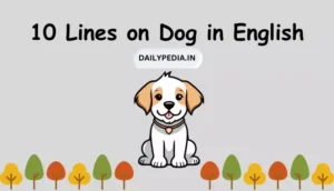10 Lines on Dog in English