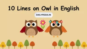 10 Lines on Owl in English