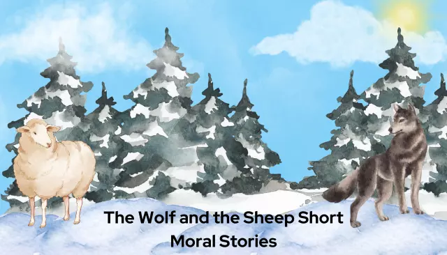 The Wolf and the Sheep Short Moral Stories