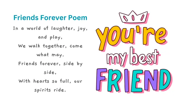 Friends Forever Poem – English Poem for Class 5
