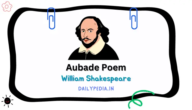 Aubade Poem by William Shakespeare