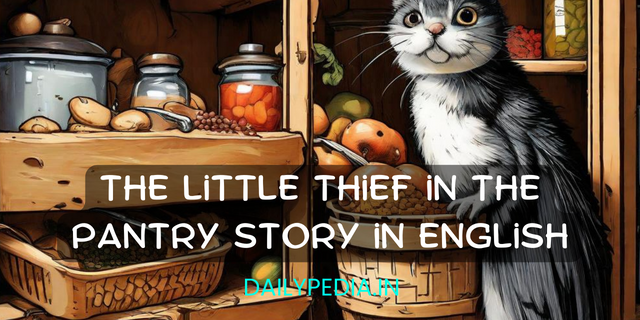 The Little Thief in the Pantry Story in English