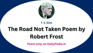 The Road Not Taken Poem by Robert Frost