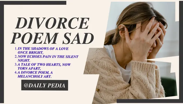 Divorce Poem Sad – Divorce Poem in English
